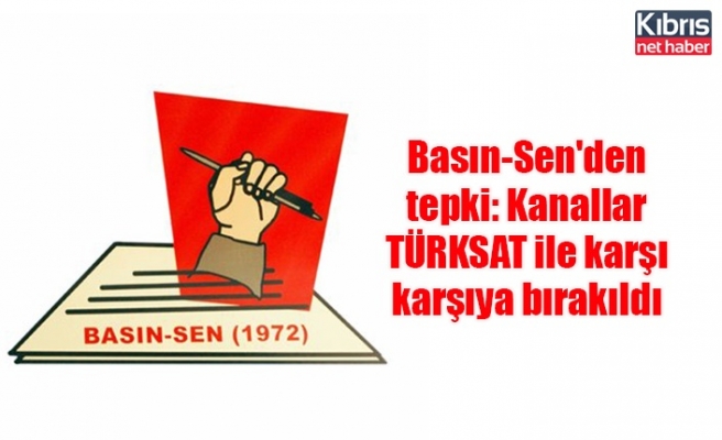Basın-Sen'den tepki: Kanallar TÜRKSAT ile karşı karşıya bırakıldı