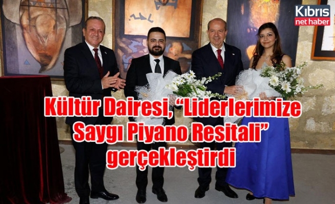 Kültür Dairesi, “Liderlerimize Saygı Piyano Resitali” gerçekleştirdi
