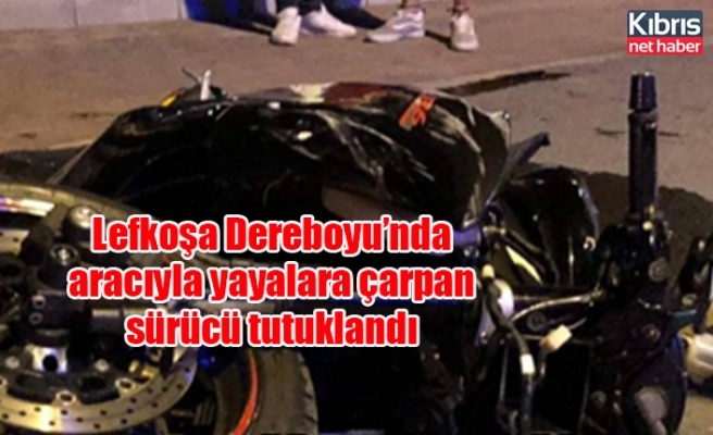 Lefkoşa Dereboyu’nda aracıyla yayalara çarpan sürücü tutuklandı