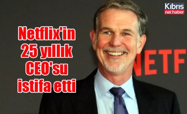 Netflix'in 25 yıllık CEO'su istifa etti