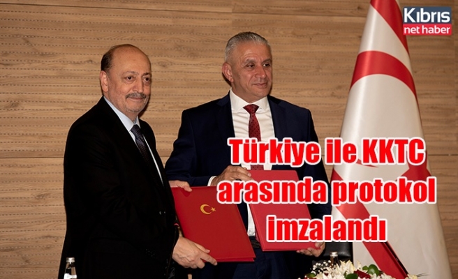 Türkiye ile KKTC arasında protokol imzalandı