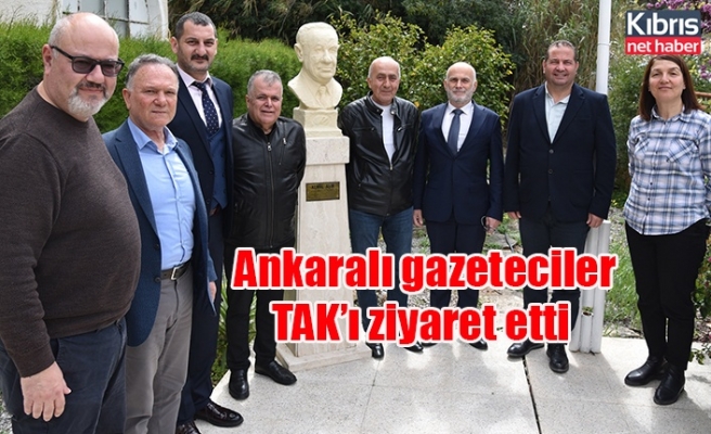 Ankaralı gazeteciler TAK’ı ziyaret etti