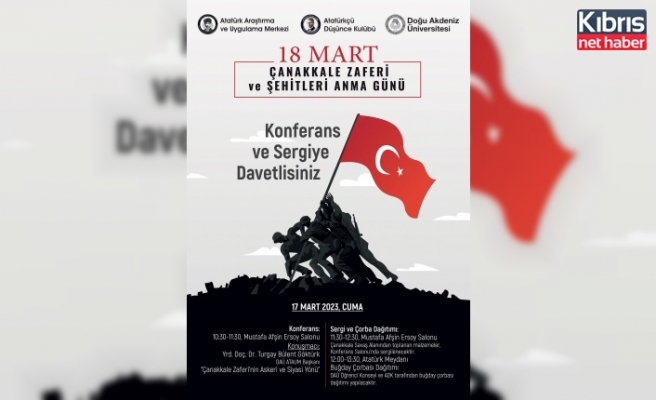 DAÜ'de 18 Mart Çanakkale zaferi ve şehitleri anma etkinliği gerçekleştirilecek