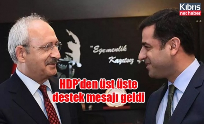 HDP’den üst üste destek mesajı geldi