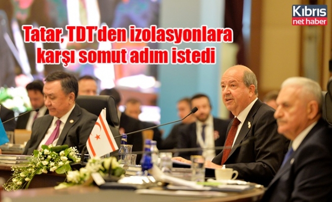 Tatar, TDT’den izolasyonlara karşı somut adım istedi