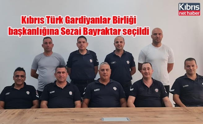 Kıbrıs Türk Gardiyanlar Birliği başkanlığına Sezai Bayraktar seçildi