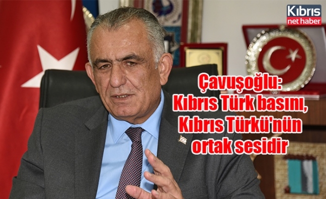 Çavuşoğlu: Kıbrıs Türk basını, Kıbrıs Türkü'nün ortak sesidir