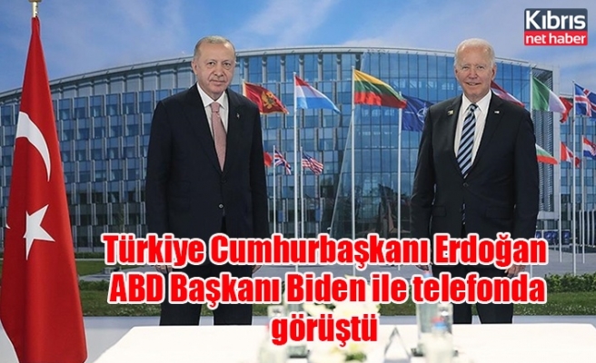 Türkiye Cumhurbaşkanı Erdoğan, ABD Başkanı Biden ile telefonda görüştü