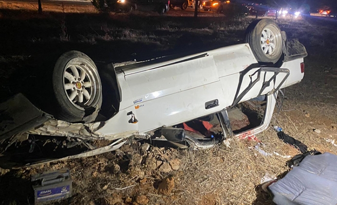 Beyarmudu-Türkmenköy yolundaki kazada 3 kişi yaralandı