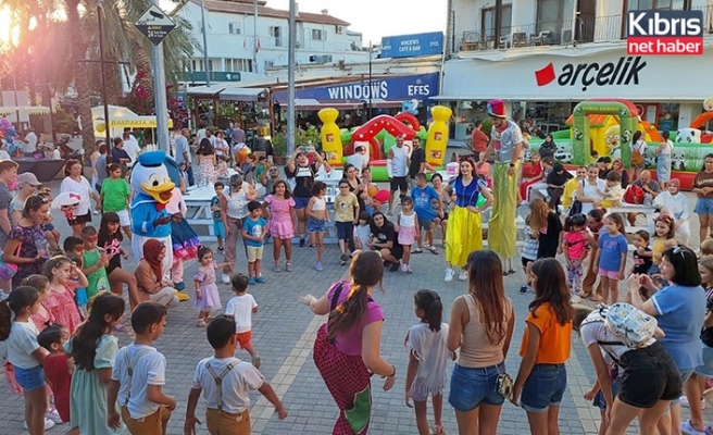 Girne Belediyesi’nin 'Girne Arkın Group Fest 23' kapsamında düzenlediği 'Çocuk Etkinlikleri' dün yapıldı