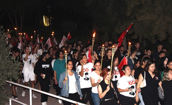 DAÜ’de 29 Ekim Cumhuriyet Bayramı yürüyüşü gerçekleştirildi