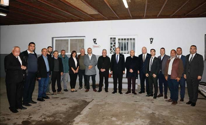 Cumhurbaşkanı Ersin Tatar, Lefke İlçesi muhtarları ile bir araya geldi