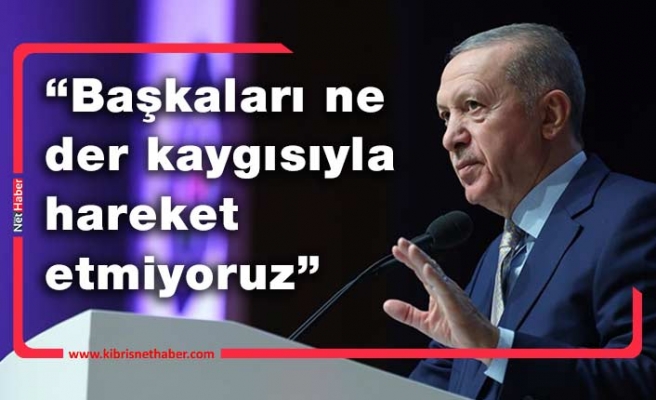 Erdoğan:  Türkiye Cumhuriyeti ihaneti ve terörü kimsenin yanına kar bırakmaz