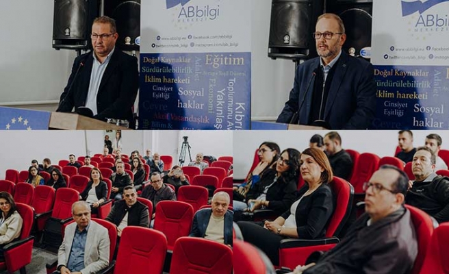 AB Bilgi Merkezi ve Kıbrıs Türk Gazeteciler Birliği iş birliğinde medya özgürlüğü konulu etkinlik düzenlendi