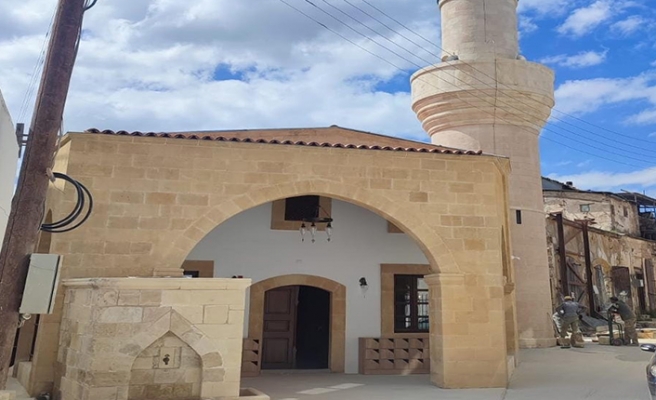 Tarihi Dükkanlarönü Cami Vakıflar İdaresi katkılarıyla restore edildi