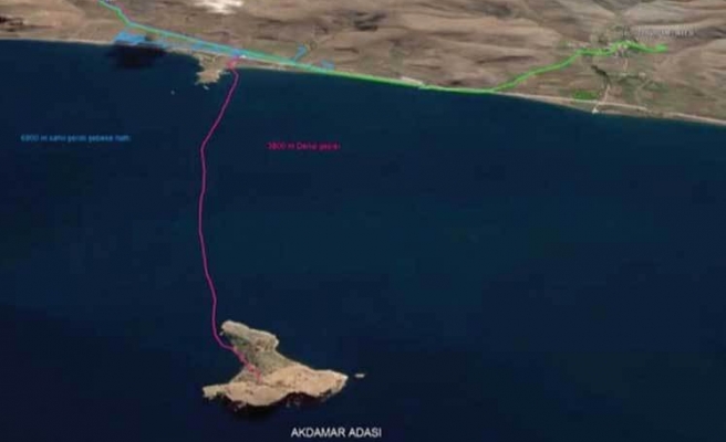 Akdamar Adası’nın susuzluk sorununa Kıbrıs modeli çözüm