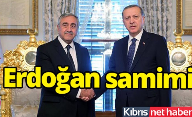 Akıncı: “Erdoğan samimi olarak çözüm‘e destek veriyor”