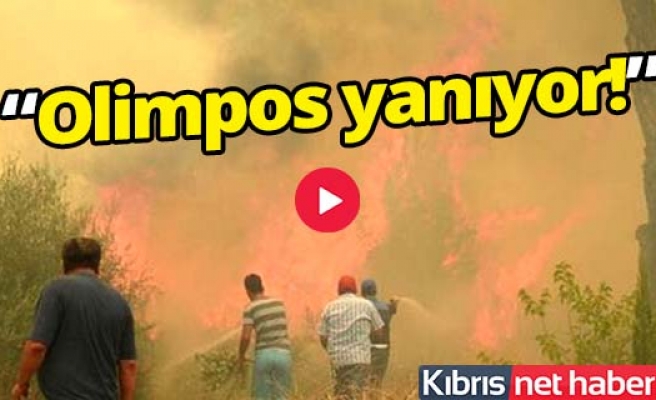 Antalya'da tatil cenneti alev alev yanıyor!.. Olimpos tahliye ediliyor!