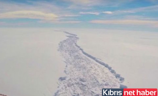 Antarktika'dan Kıbrıs'ın üçte ikisi büyüklüğünde buzdağı koptu...