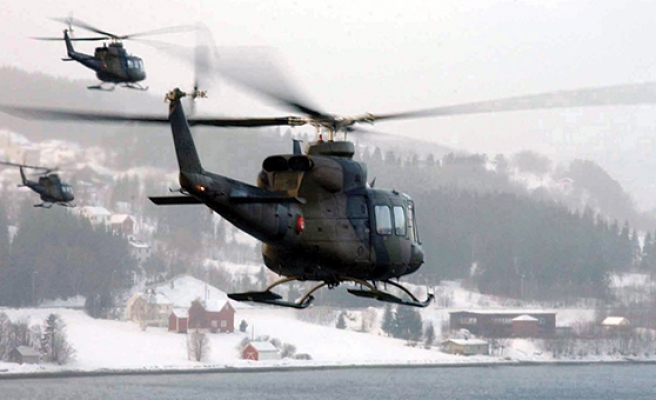 Askeri helikopter düştü: 13 ölü