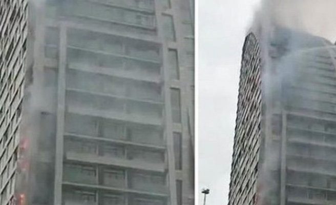 Bakü’deki Trump Towers’da yangın