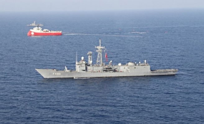 “Barbaros Ve Türk Savaş Gemileri Kıbrıs MEB’i Sınırlarında”