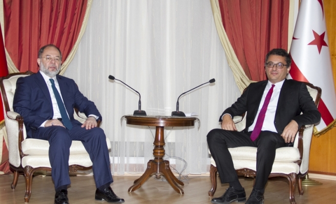 Başbakan Erhürman, Akdağ’ı Kabul Etti