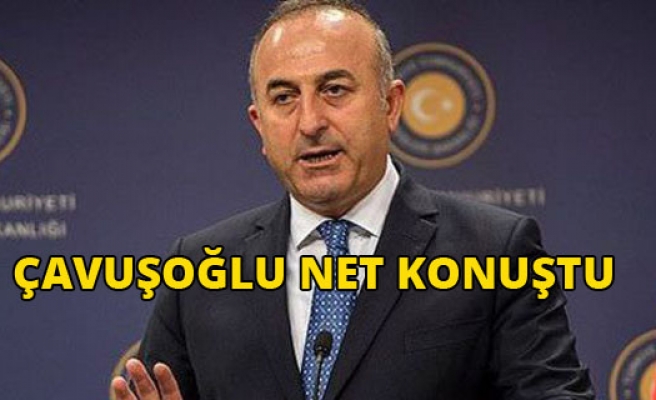 Çavuşoğlu: 'Türkiye olmadan Kıbrıs etrafında kimse hak iddia edemez'