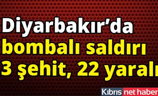 Diyarbakır'da karakola bombalı araçla saldırı!..