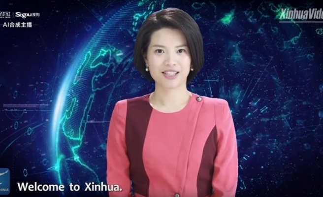 Dünyanın İlk Robot Kadın Haber Sunucusu (Video)