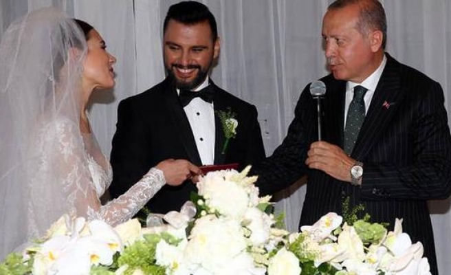 Erdoğan Alişan’ın nikah törenine katıldı