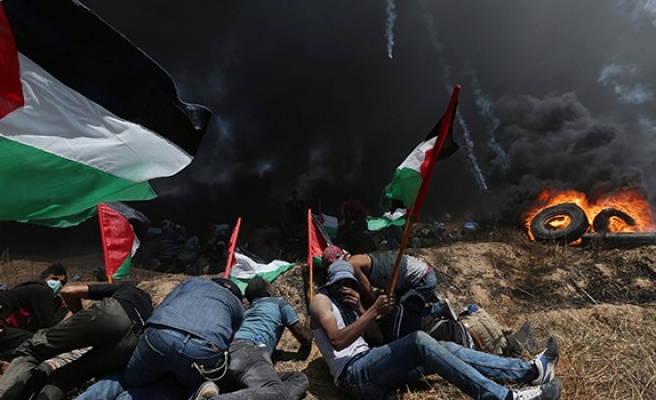 Gazze yanıyor, dünya izliyor