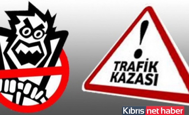 Girne-Değirmenlik anayolunda trafik kazası