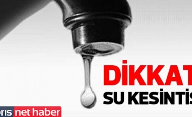 Girne'de su kesintisi bitiyor