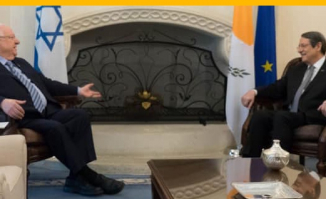 İsrail Cumhurbaşkanı Anastasiadis’le Görüştü