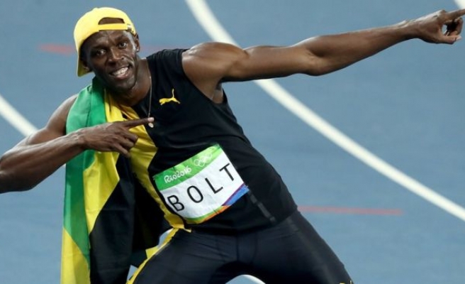 Jamaikalı atlet Usain Bolt tarihe geçti