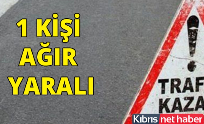 Köprülü-İncirli Anayolunda trafik kazası!