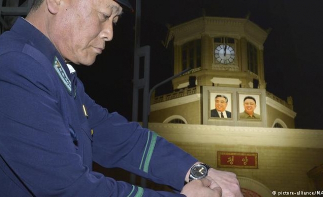 Kuzey Kore Güney Kore ile saatleri eşitledi 