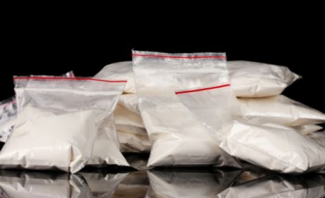 Larnaka'da 12.3 Kilo Kokain