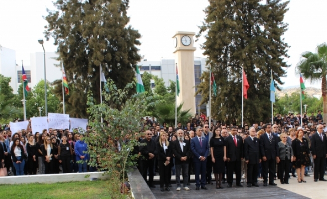LAÜ’de Ulu Önder Atatürk törenle anıldı