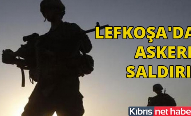 Lefkoşa'da askere saldırı!