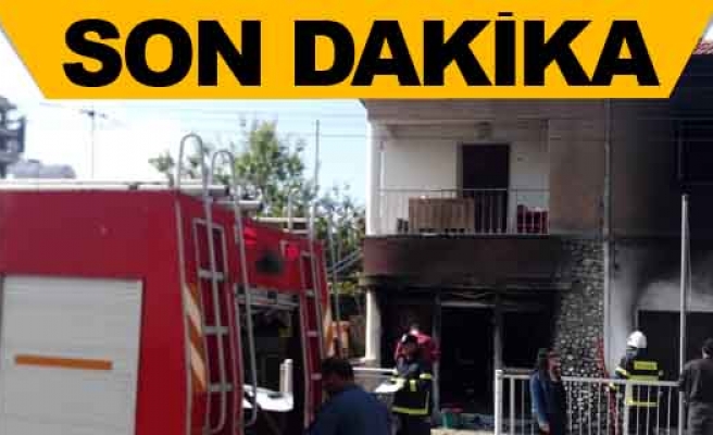 Lefkoşa'da ev yangını! 3 Çocuk Yaralandı