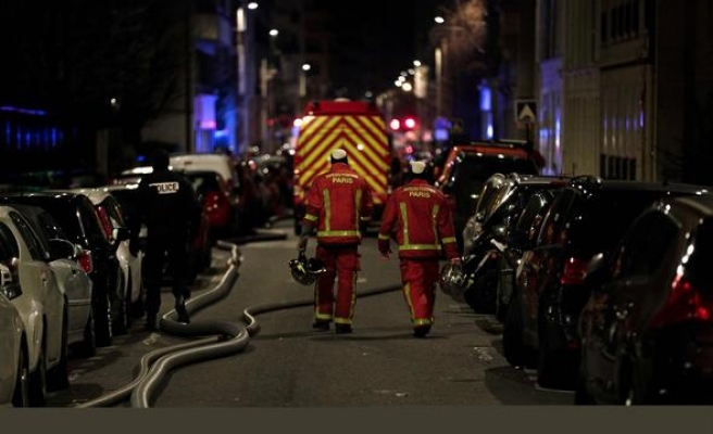 Paris’te yangın faciası