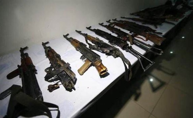PKK'nın 'silah tamirhanesi' bulundu