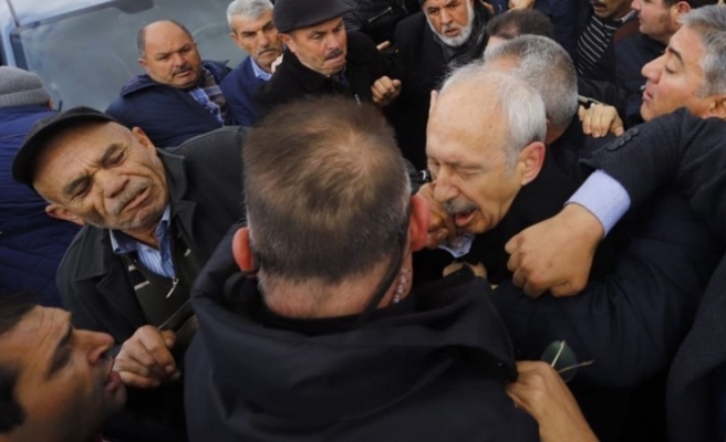 Şehit cenazesinde Kılıçdaroğlu'na saldırı