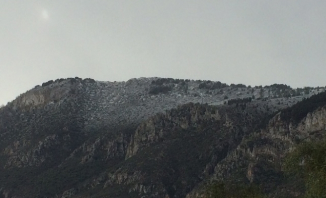 Selvili Tepe'ye Kar Yağdı