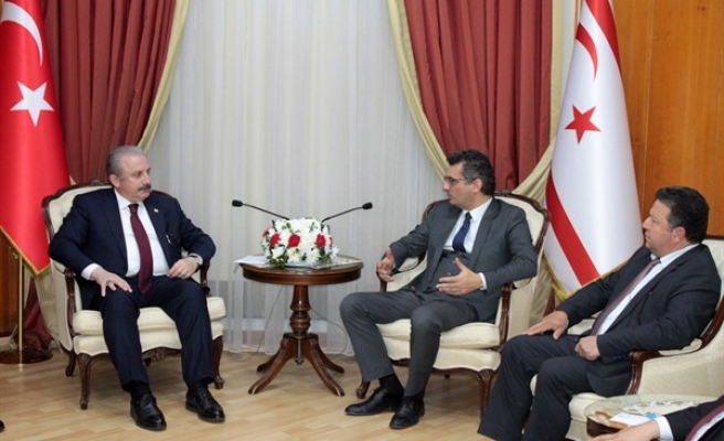 Şentop, Başbakan Erhürman'ı Ziyaret Etti