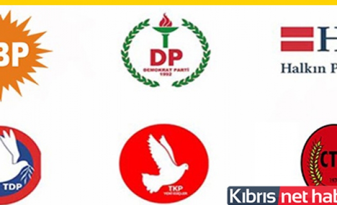 Siyasi partilerden 4’ü Lefkoşa’da miting düzenleyecek