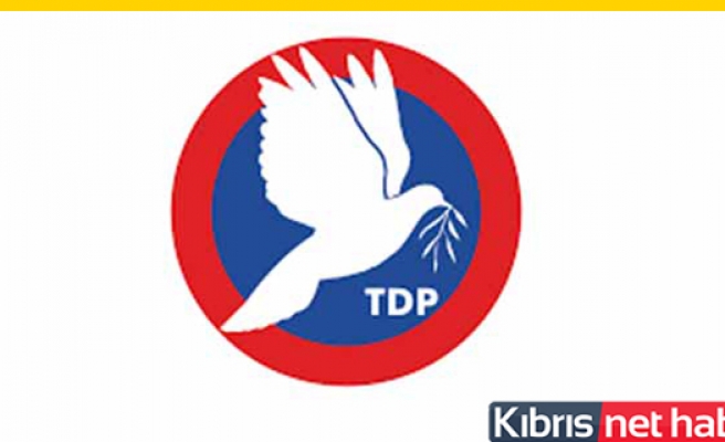 TDP Parti Meclisi bugün toplanacak