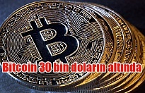 Bitcoin 30 bin doların altında